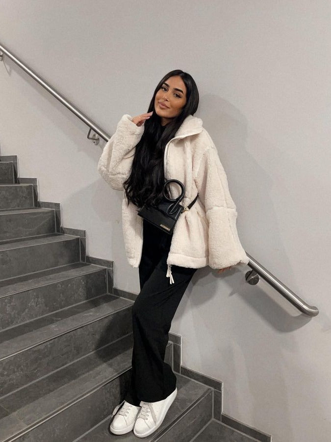 Cecilia® | Comfortable teddy coat