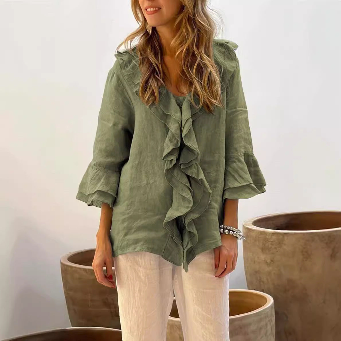 Anneliese® | Stylish Ruffle Blouse