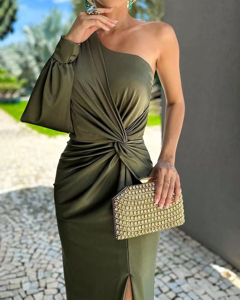 Britney® | Elegant One-Shoulder Evening Dress