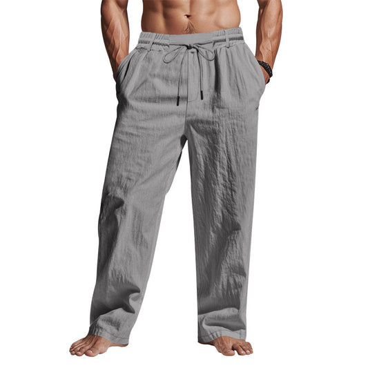 Barney | Men’s Trousers – Relaxed Fit, Breathable Full Length Pants