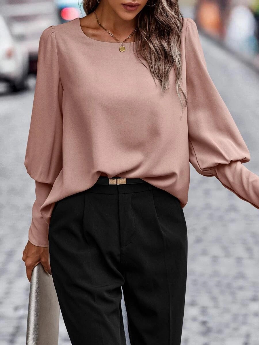 Ausencia® | Blouse With Puff Sleeves
