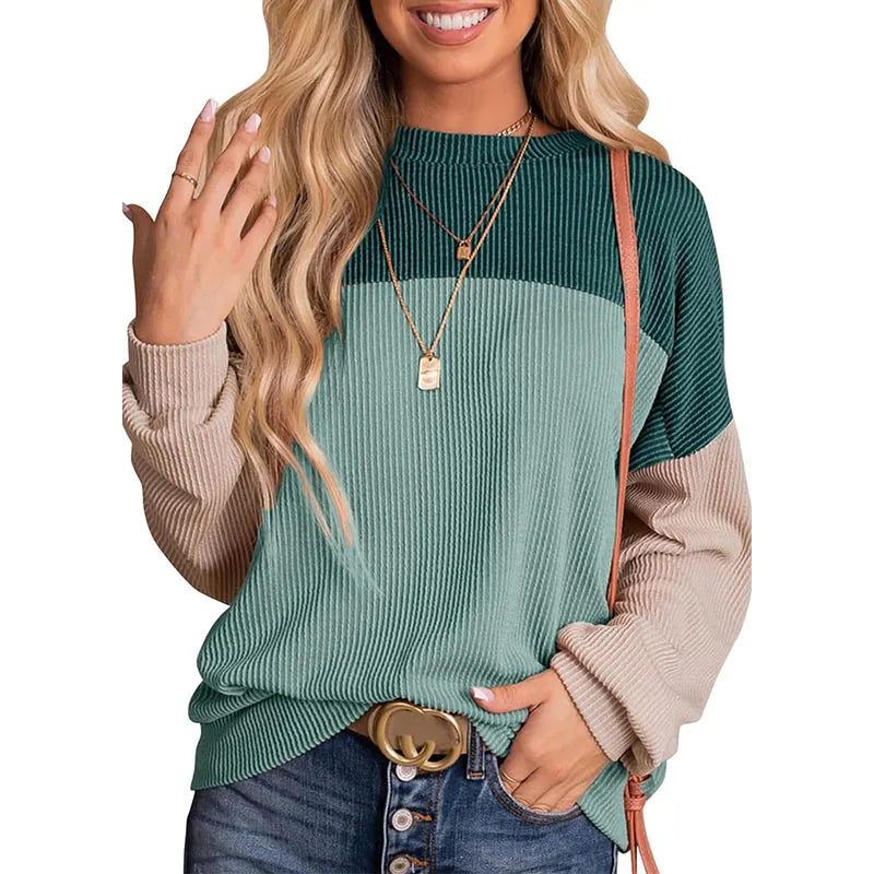 Dorotea | Casual crew neck pullover sweatshirt