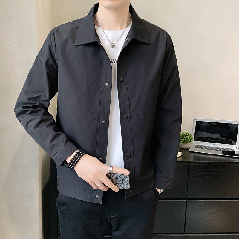Joel | Casual Down Collar Jacket for Men