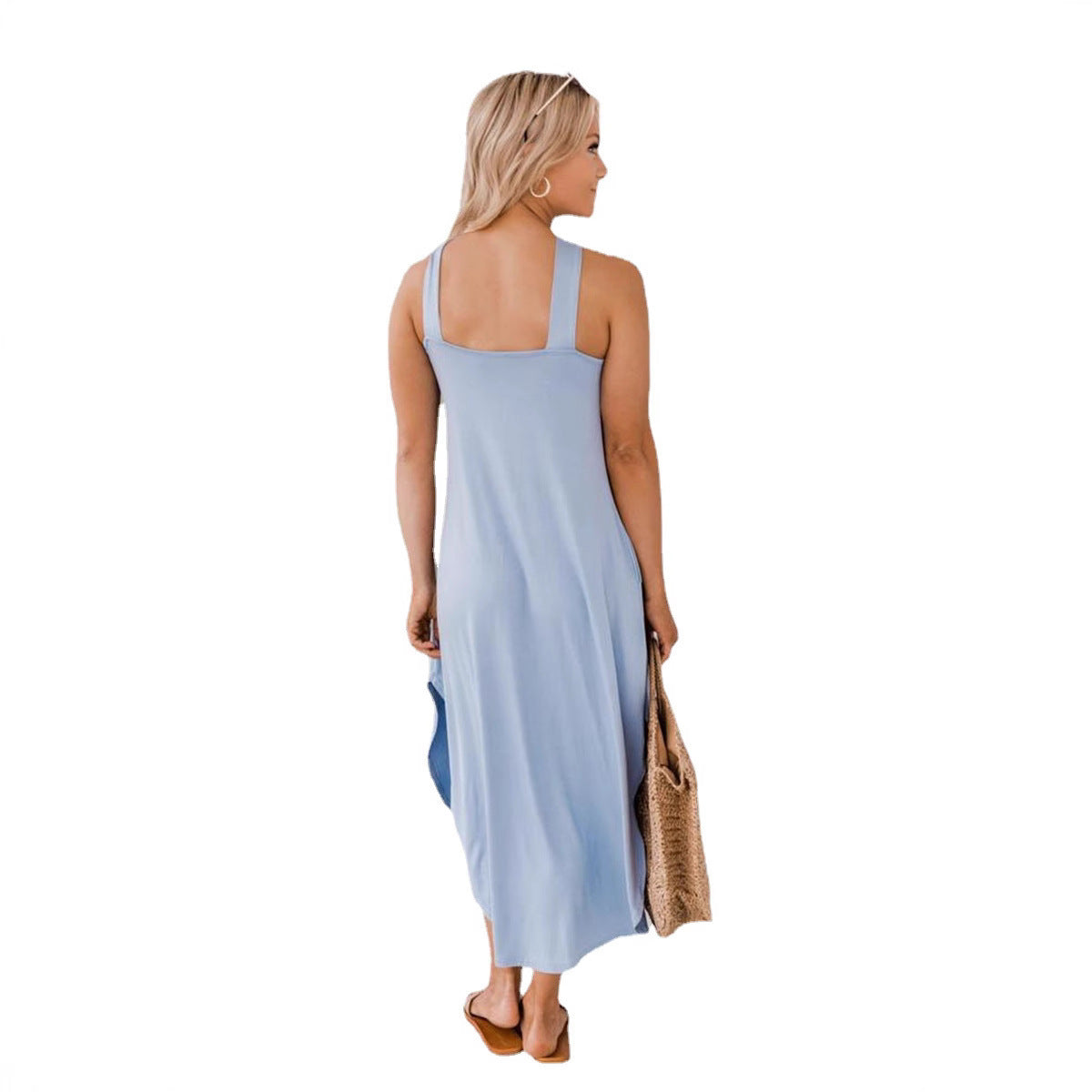 Megan | Elegant Halter Neck Dress for Summer