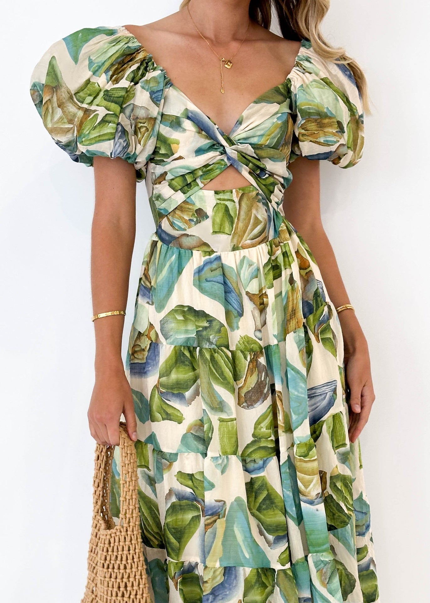 Brenda® | Valentina dress with puff sleeves