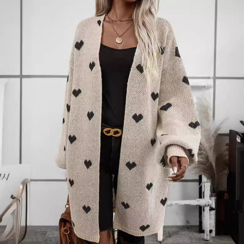Crystal | Women's Oversized Long Cardigan