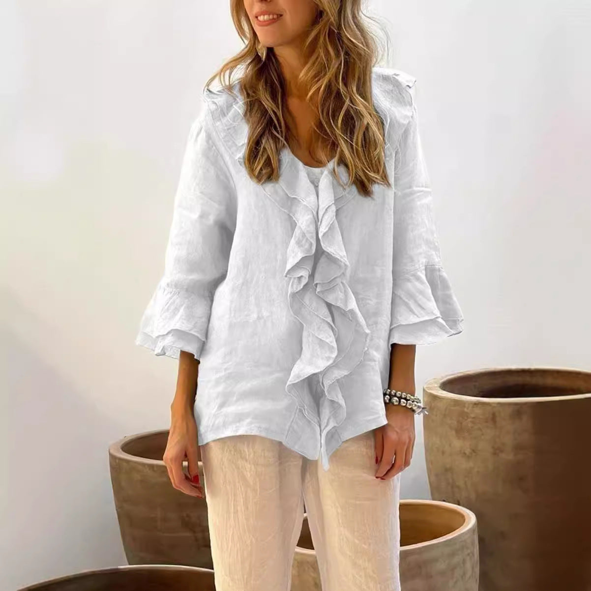 Anneliese® | Stylish Ruffle Blouse
