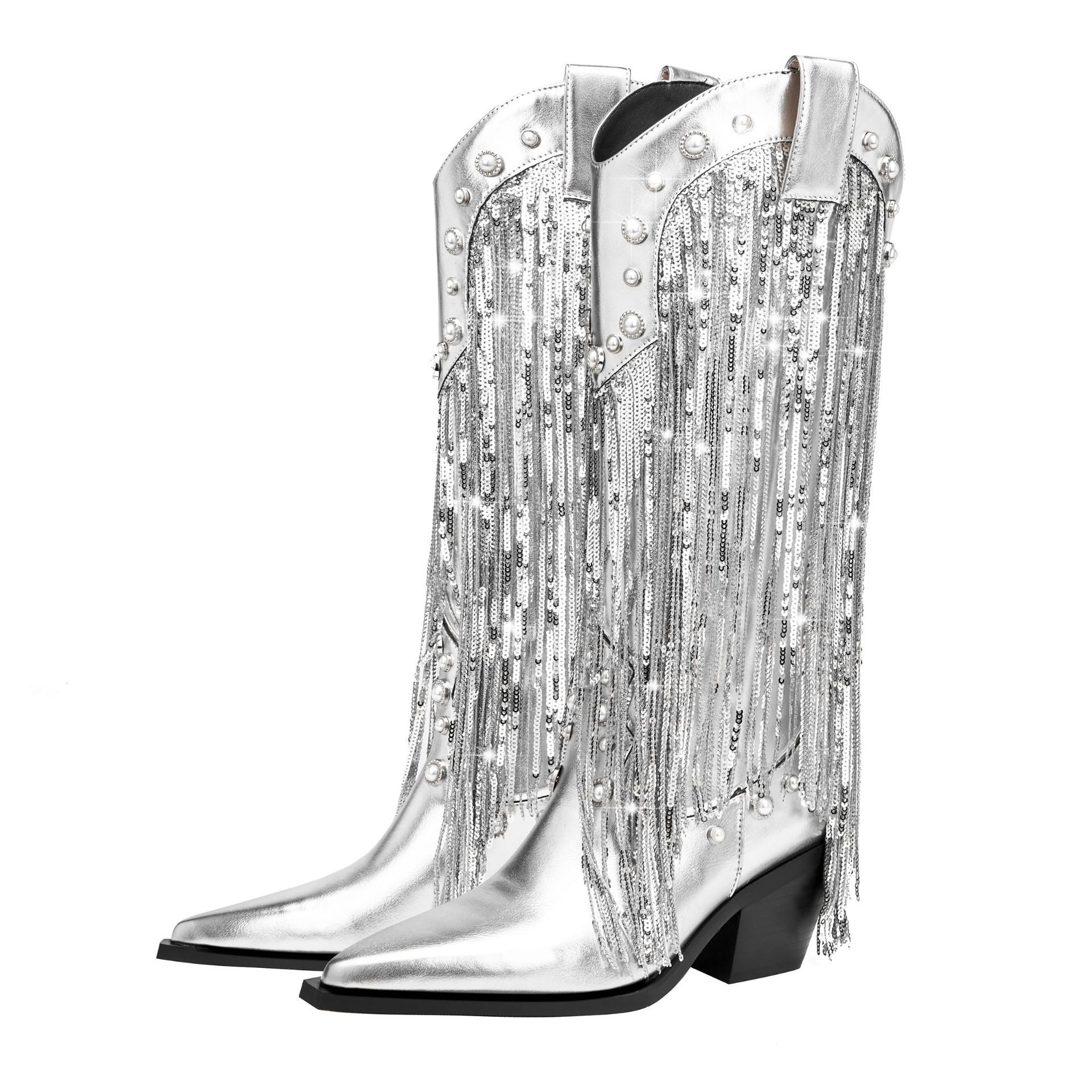 Marina | Women's Fringe Cowboy Boots