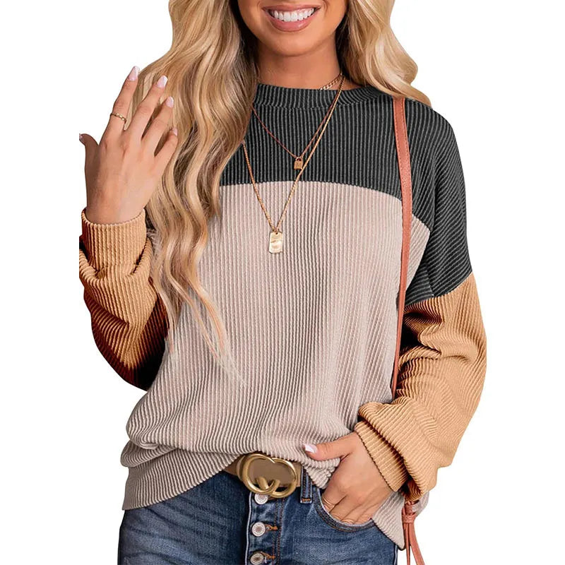 Dorotea | Casual crew neck pullover sweatshirt