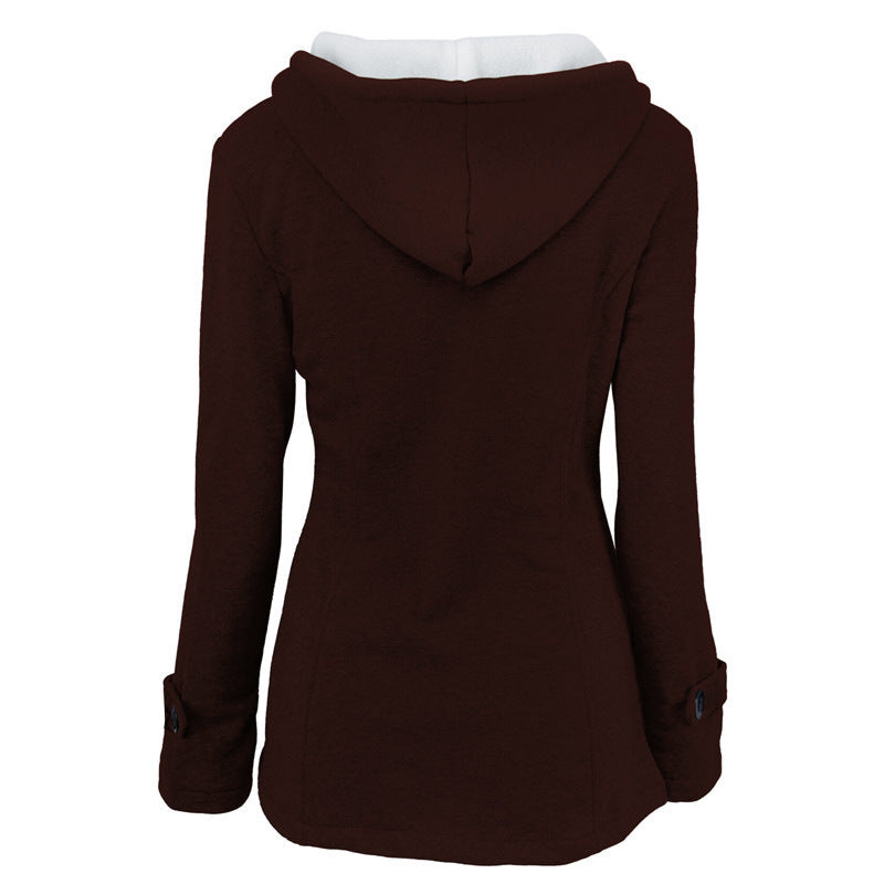 Concepción® | Vintage Buckle Hooded Jacket