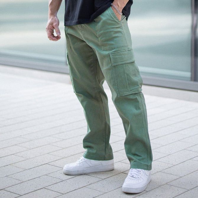 Laurence | Men's Cargo Pants - Loose Fit - Stylish Utility Design