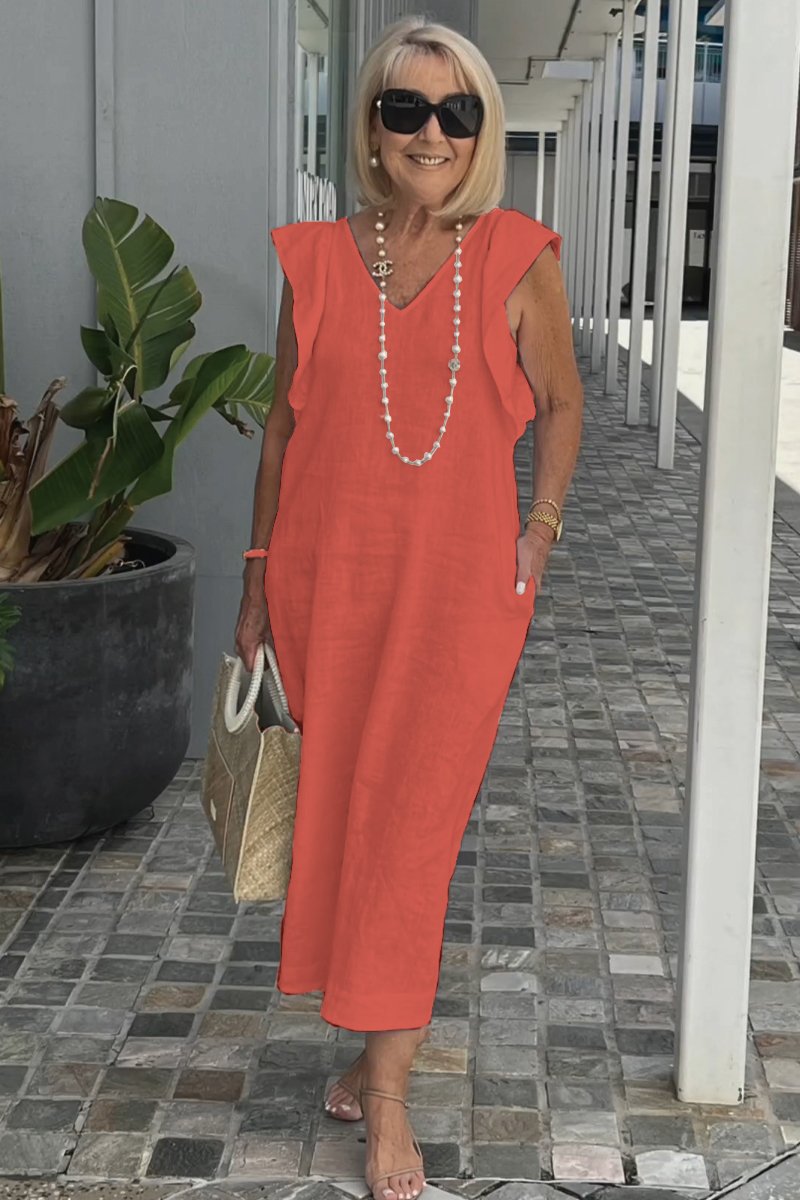 Hallie | Stylish Sleeveless Dress for Summer