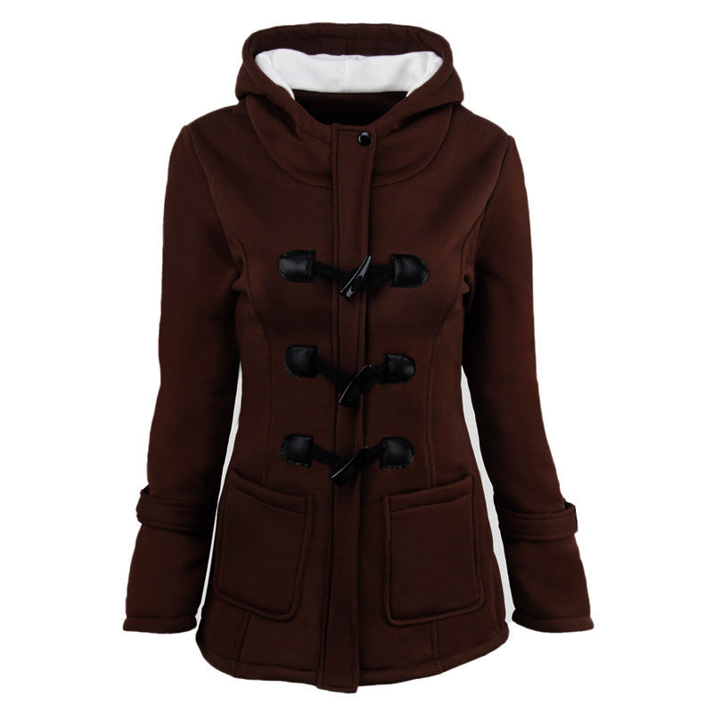 Concepción® | Vintage Buckle Hooded Jacket