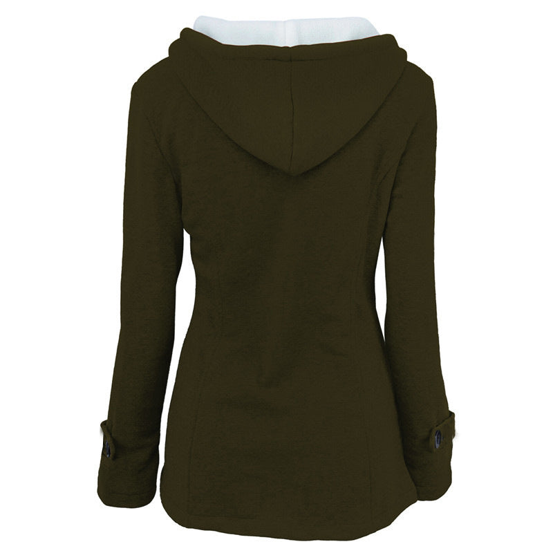 Concepción® | Vintage Buckle Hooded Jacket