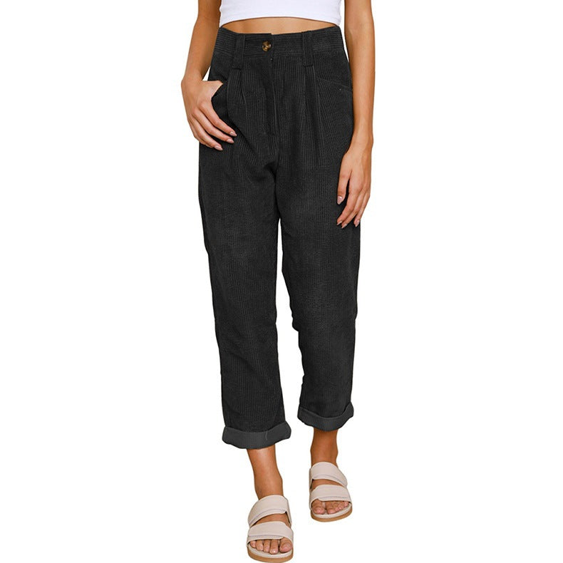 Amparo® | High Waist Straight Trousers For Women