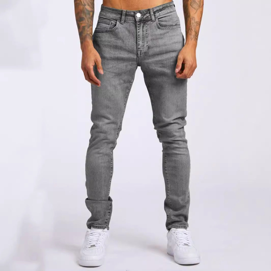 Men’s Jeans – Slim Fit – Classic Denim – Five Pocket – Full Length Casual Wear