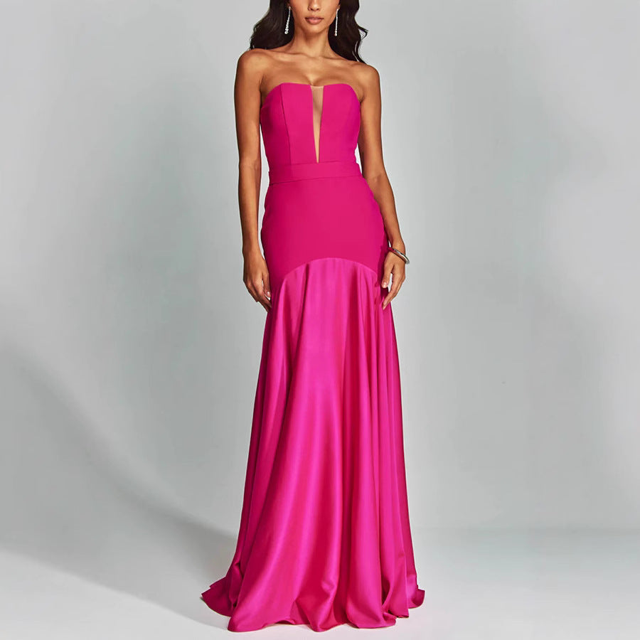 Daisy | Women’s Strapless Gown - Elegant Slim Fit