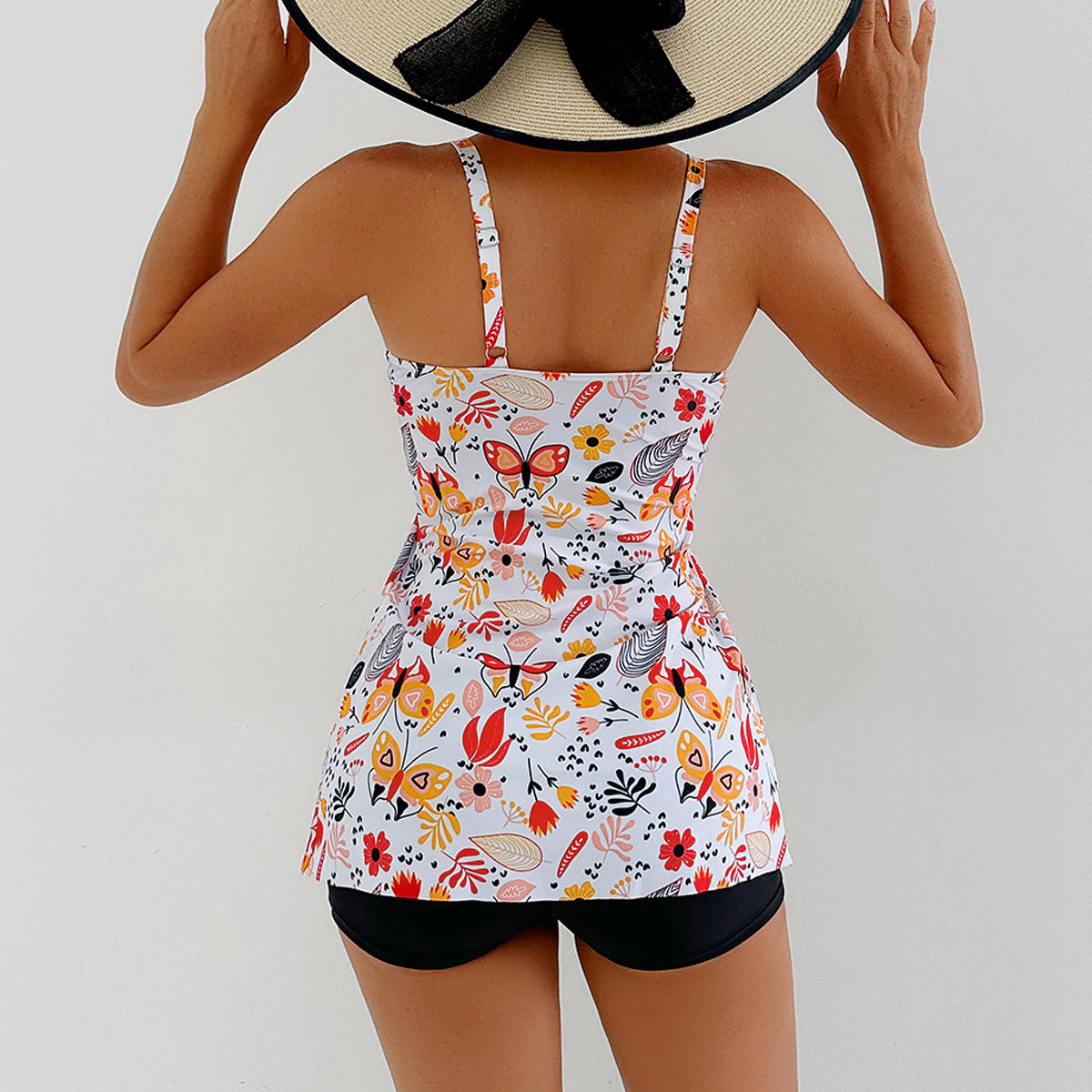 Bárbara® | Women'S Swim Dress With Floral Design And Ruffles