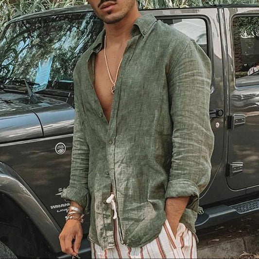 Cedric | Stylish Shirt with Natural Fibers for Trendy Men