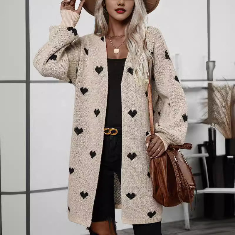 Crystal | Women's Oversized Long Cardigan