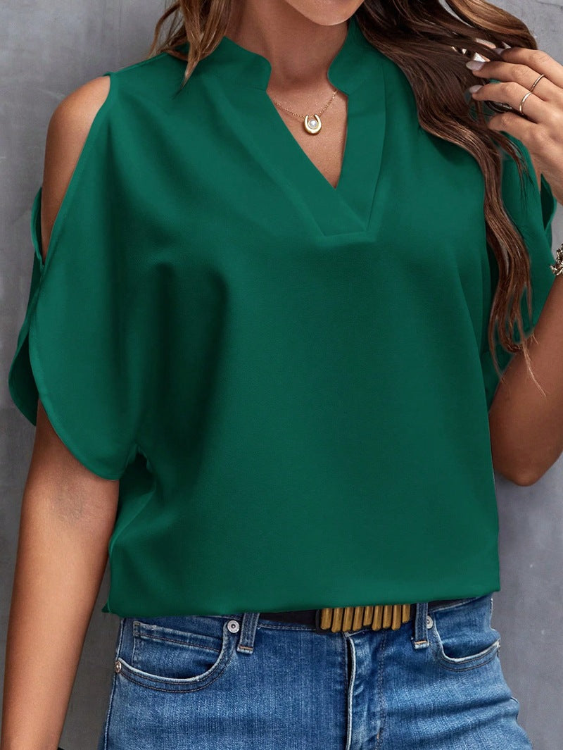 Brittine® | Blouse Chic Luxurious Material Ideal For Business For Women