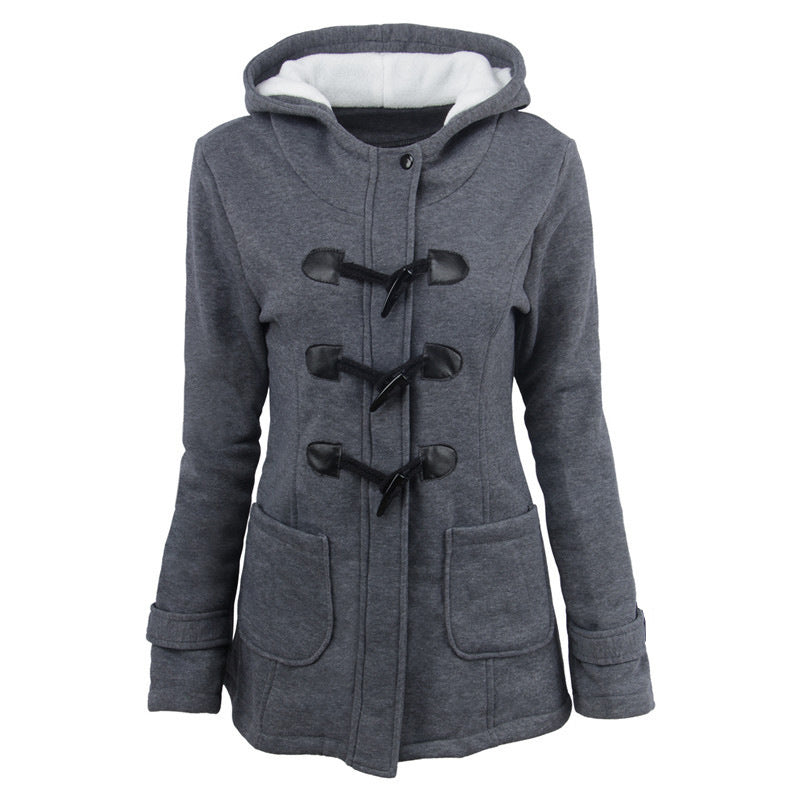 Concepción® | Vintage Buckle Hooded Jacket