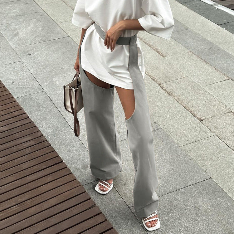 Alicia® | Women'S Special Trousers With Wide Cut And Innovative Design
