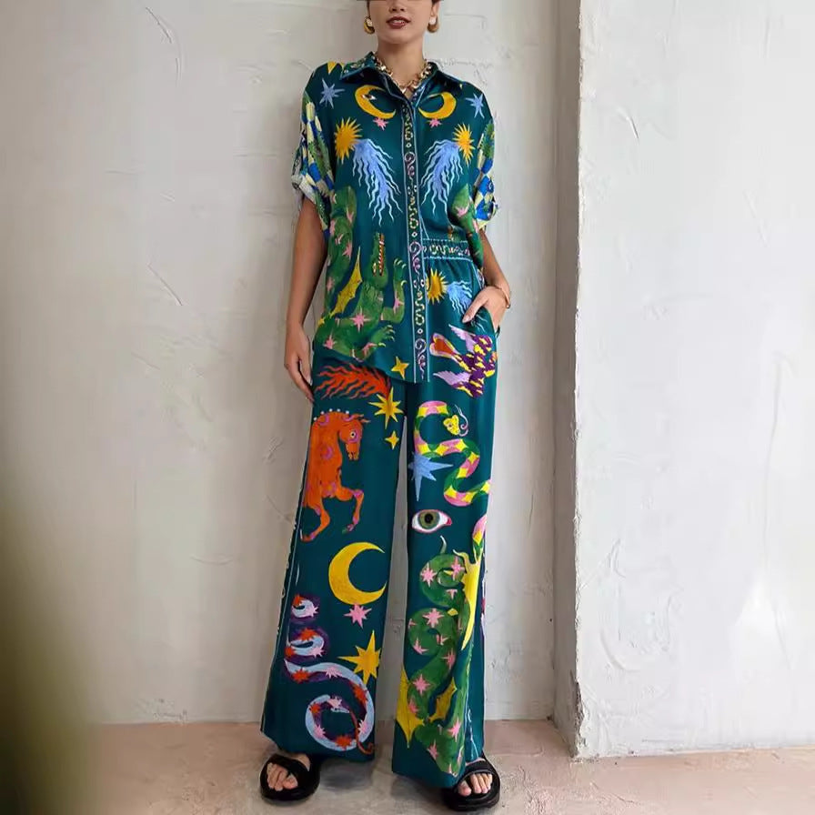 Delilah® | Shirt and pant set