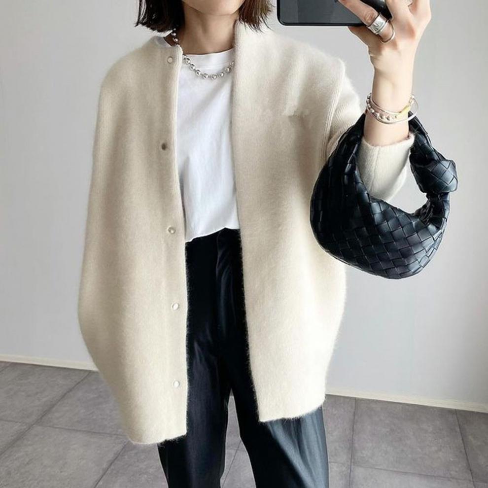 Elena | Women's wide cardigan with buttons