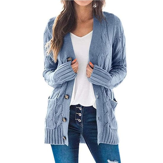 Cecilia | Knitted cardigan with buttons for women