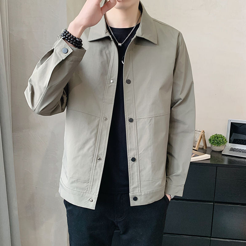 Joel | Casual Down Collar Jacket for Men