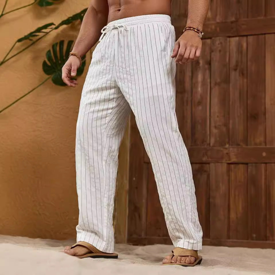 Keegan | Men’s Trousers - Lightweight Cotton - Relaxed Fit