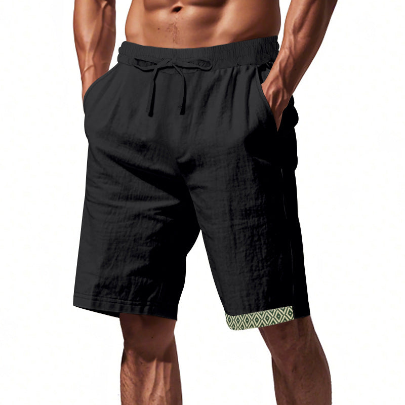 Jordan | Stylish Shorts for Men with Boho Trim