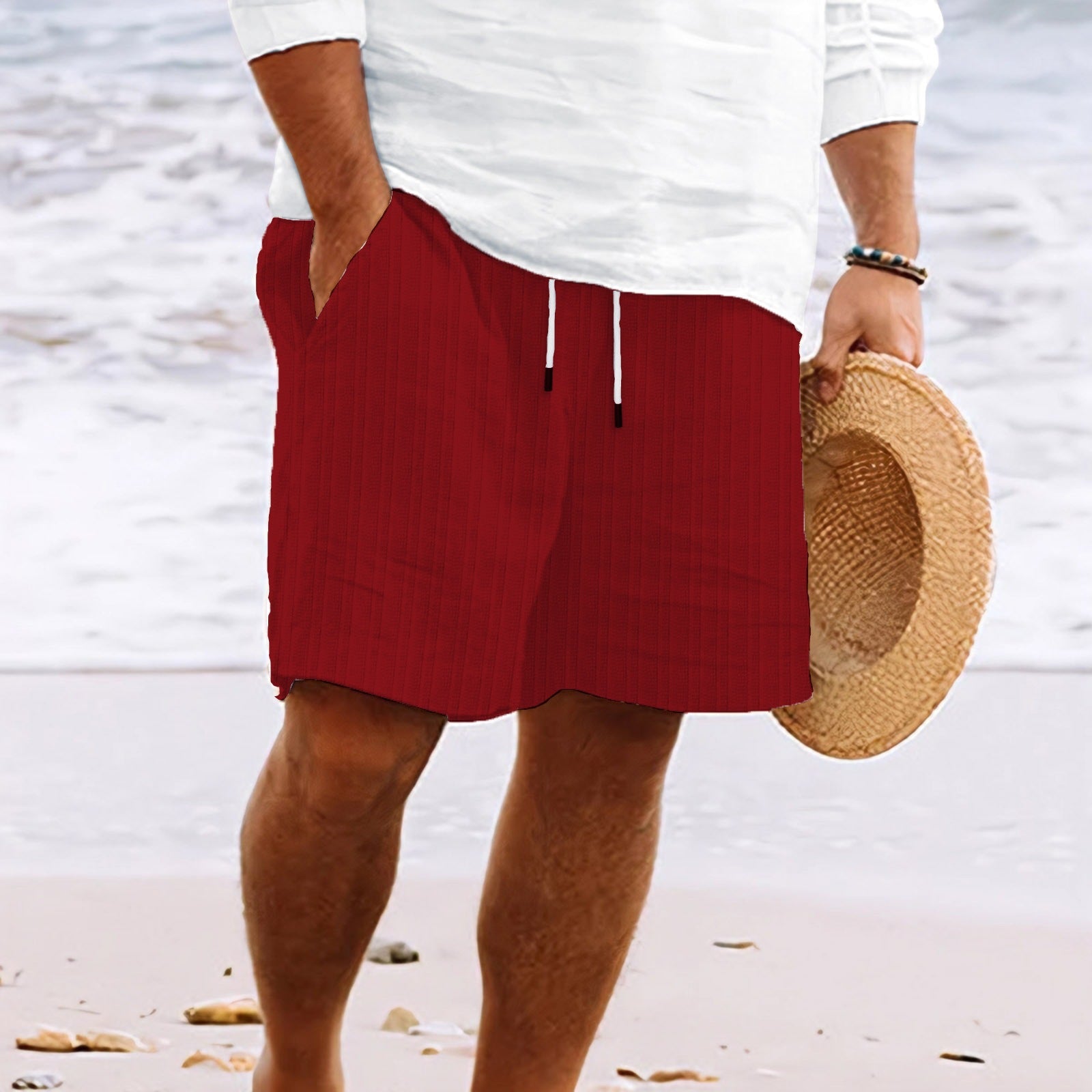 Holden | Relaxed Fit Shorts with Drawstring and Pockets