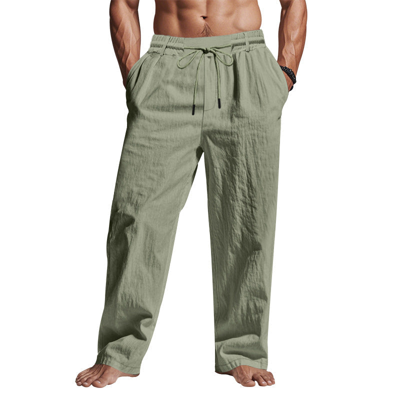 Barney | Men’s Trousers – Relaxed Fit, Breathable Full Length Pants