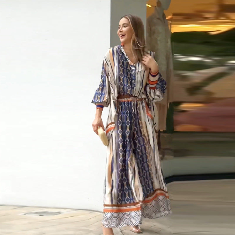 Bianca® | Bohemian blouse and pants set