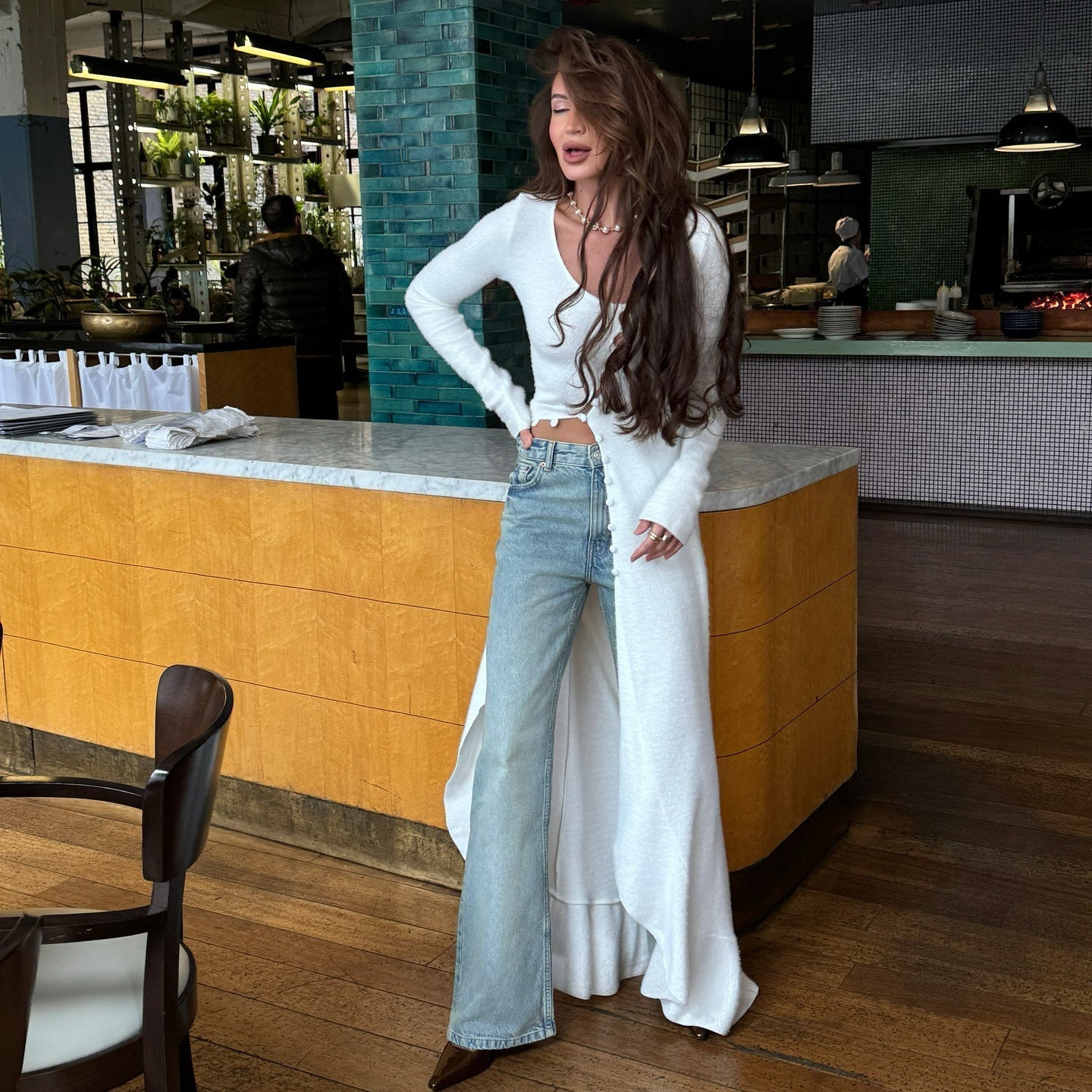 Gina | Women's Button-Down Sweater