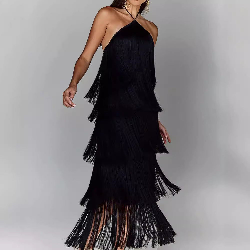 Elena® | Dress with tassels