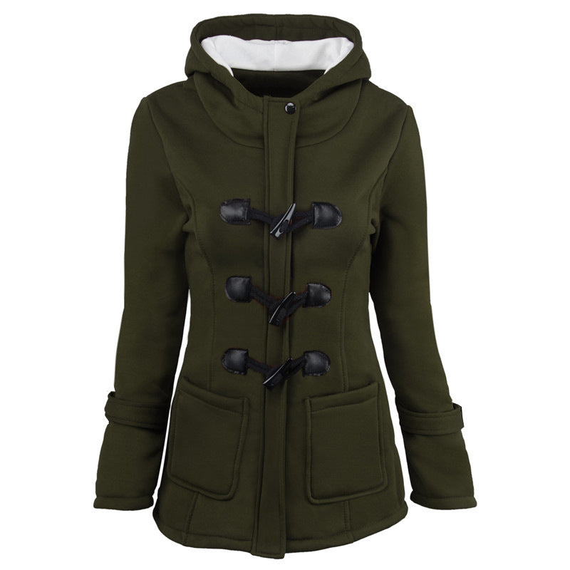 Concepción® | Vintage Buckle Hooded Jacket