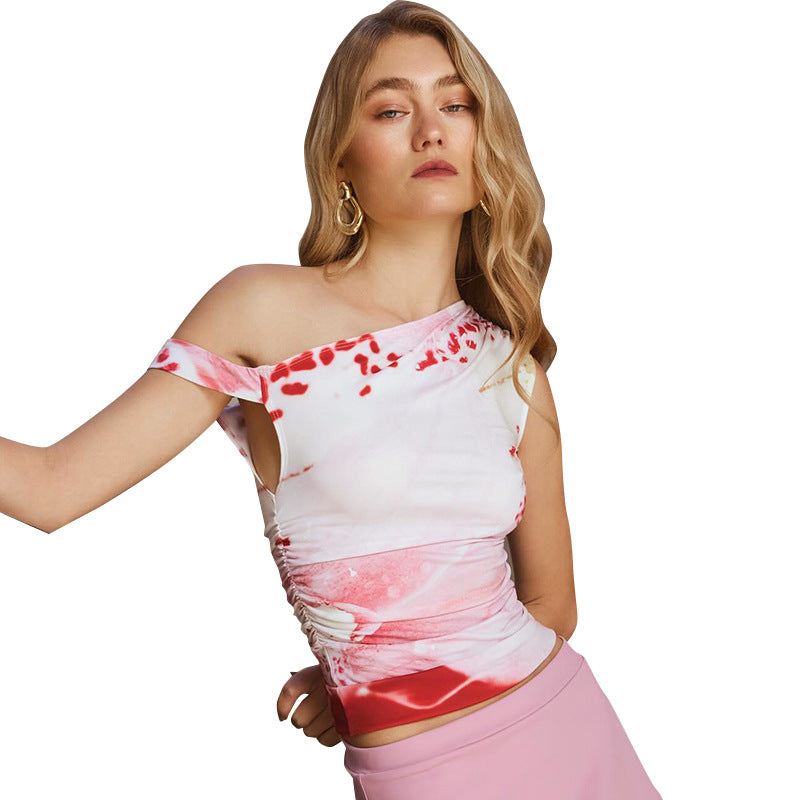 Diana® | Women'S Asymmetric Shirt With Fresh Color Gradient