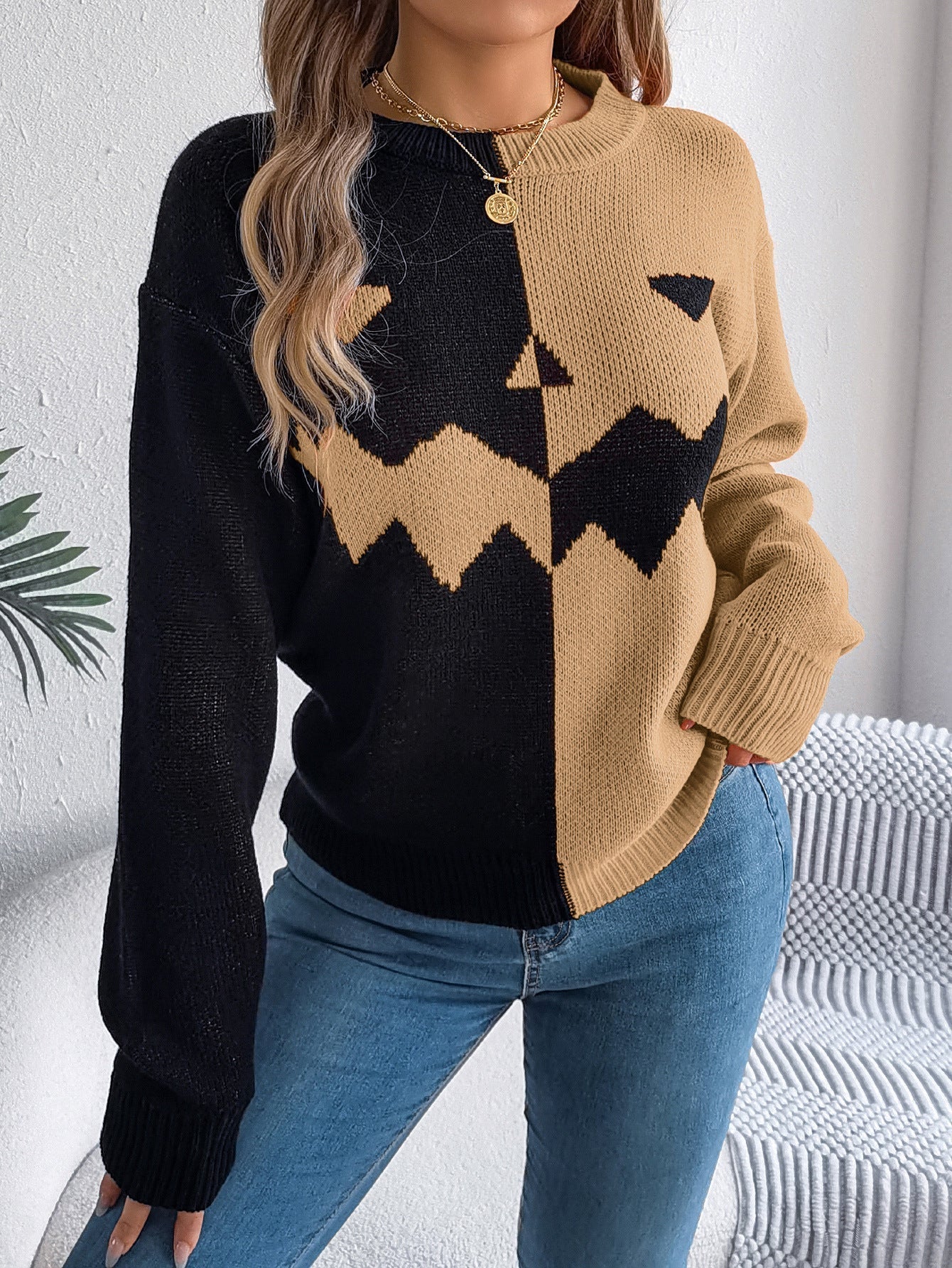 Camila® | Cozy autumn knit sweater