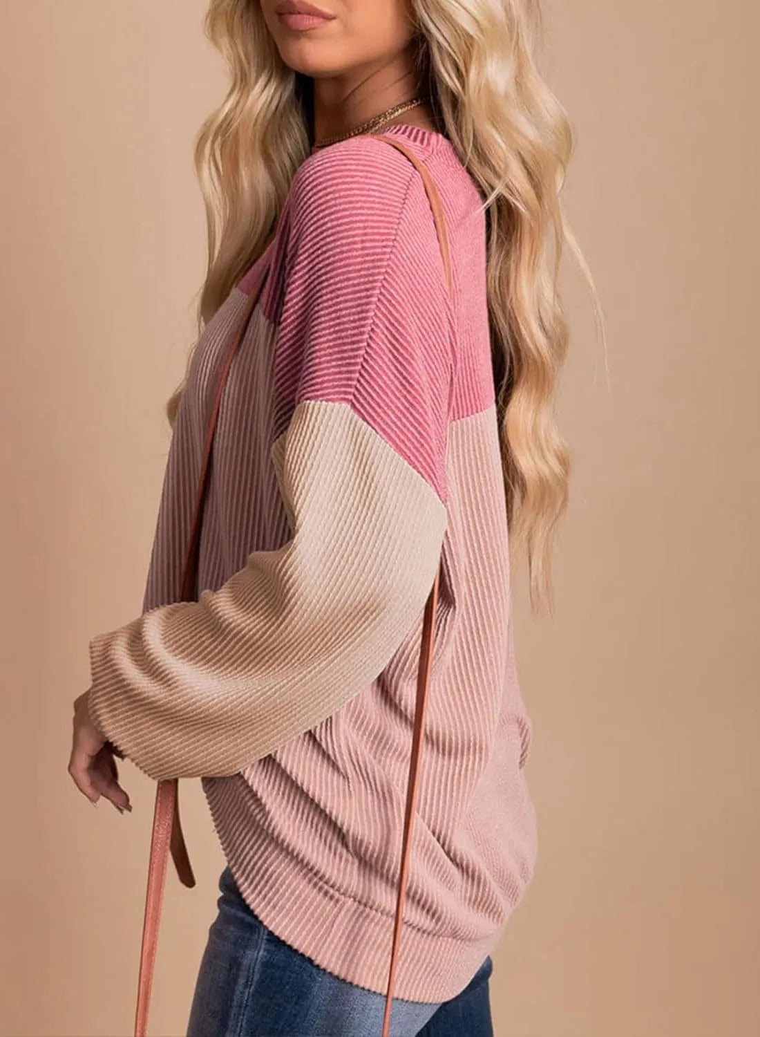 Dorotea | Casual crew neck pullover sweatshirt