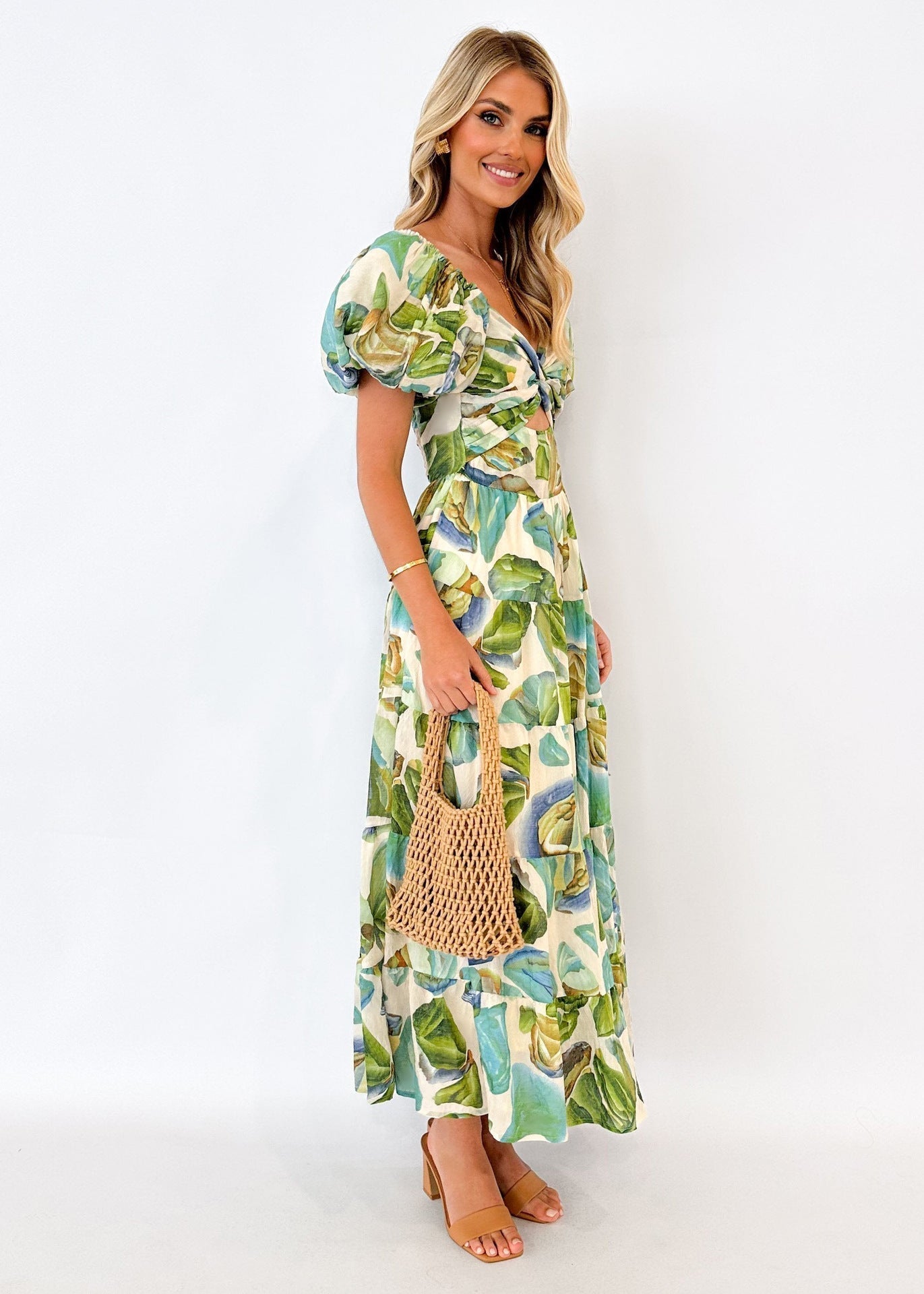 Brenda® | Valentina dress with puff sleeves