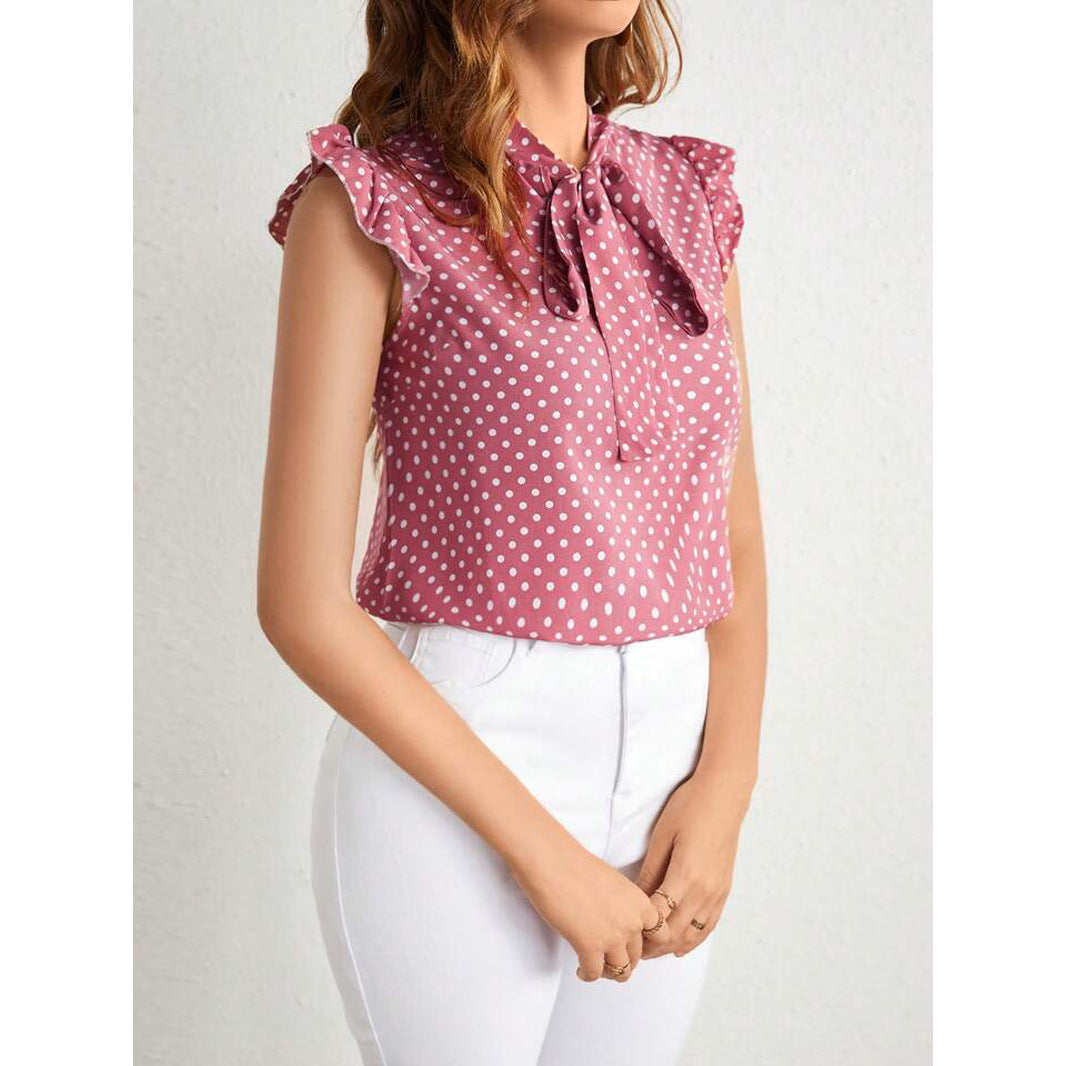 Bianca® | Women'S Blouse With Decorative Bow Collar And Ruffle Details