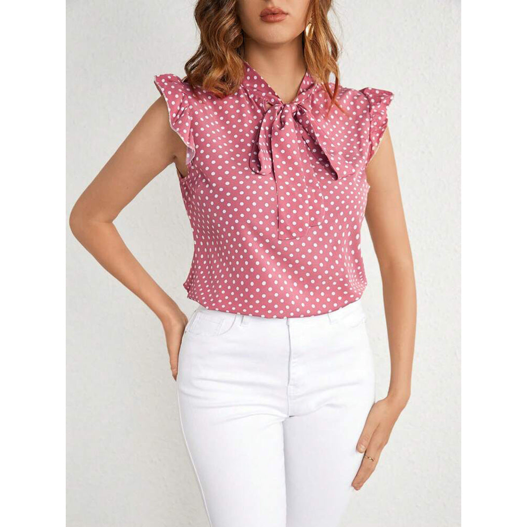 Bianca® | Women'S Blouse With Decorative Bow Collar And Ruffle Details