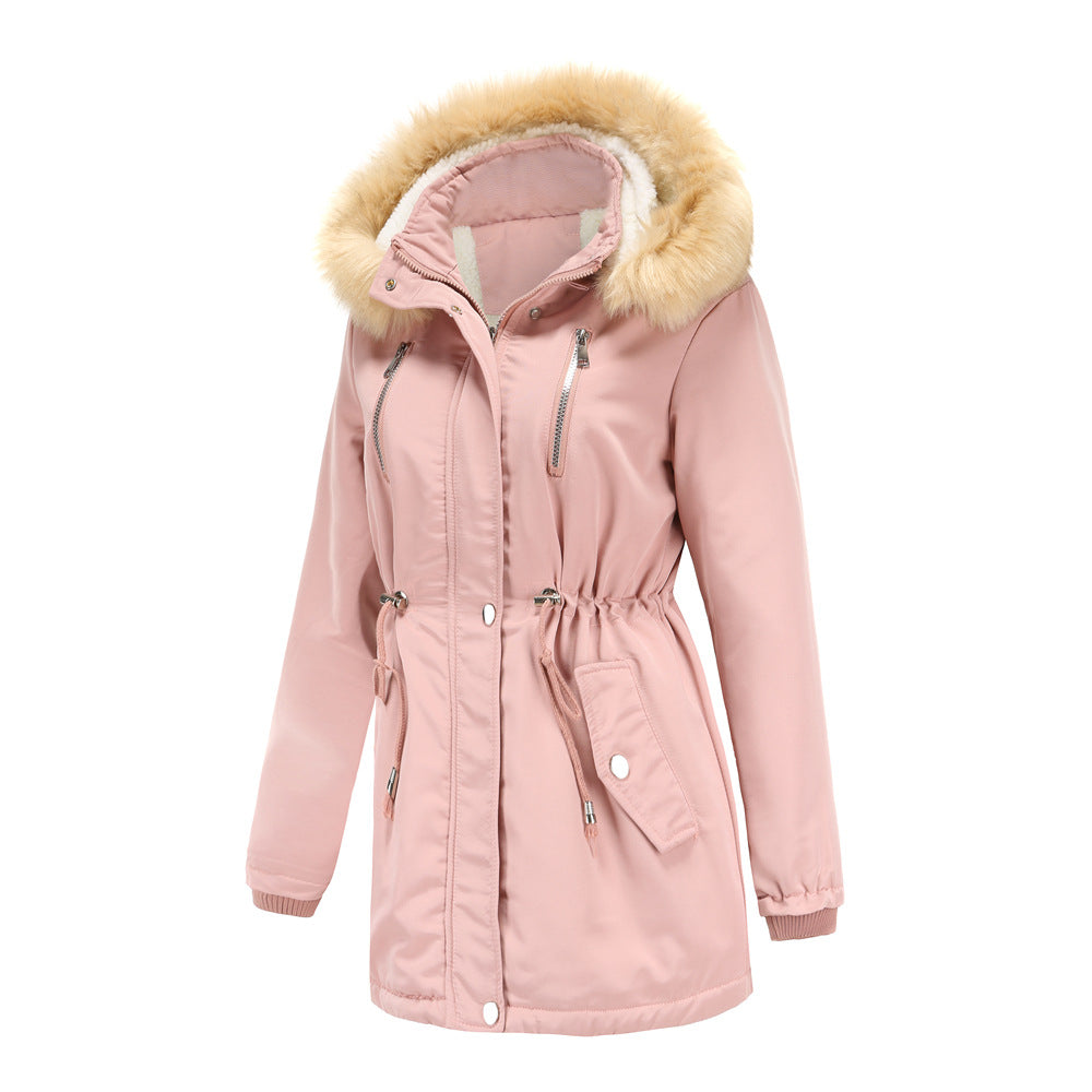 Azucena® | Thick, quilted women's coat made of lamb's wool