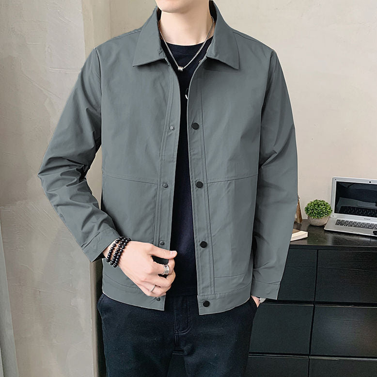 Joel | Casual Down Collar Jacket for Men