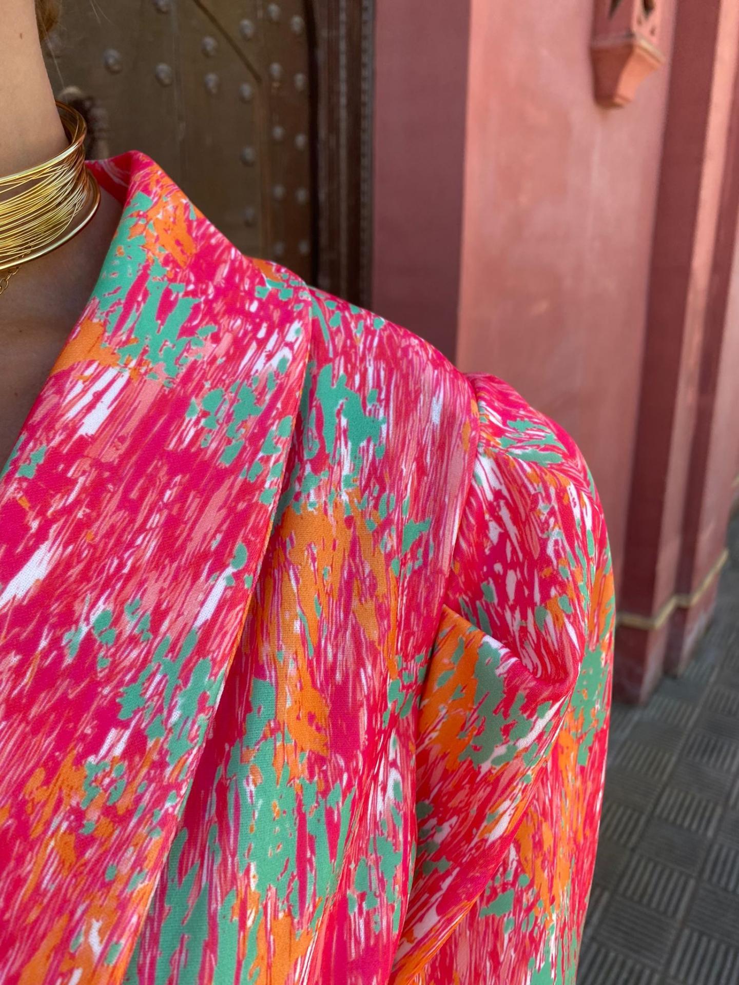 Elisa® | Vibrantly fashionable short jumpsuit