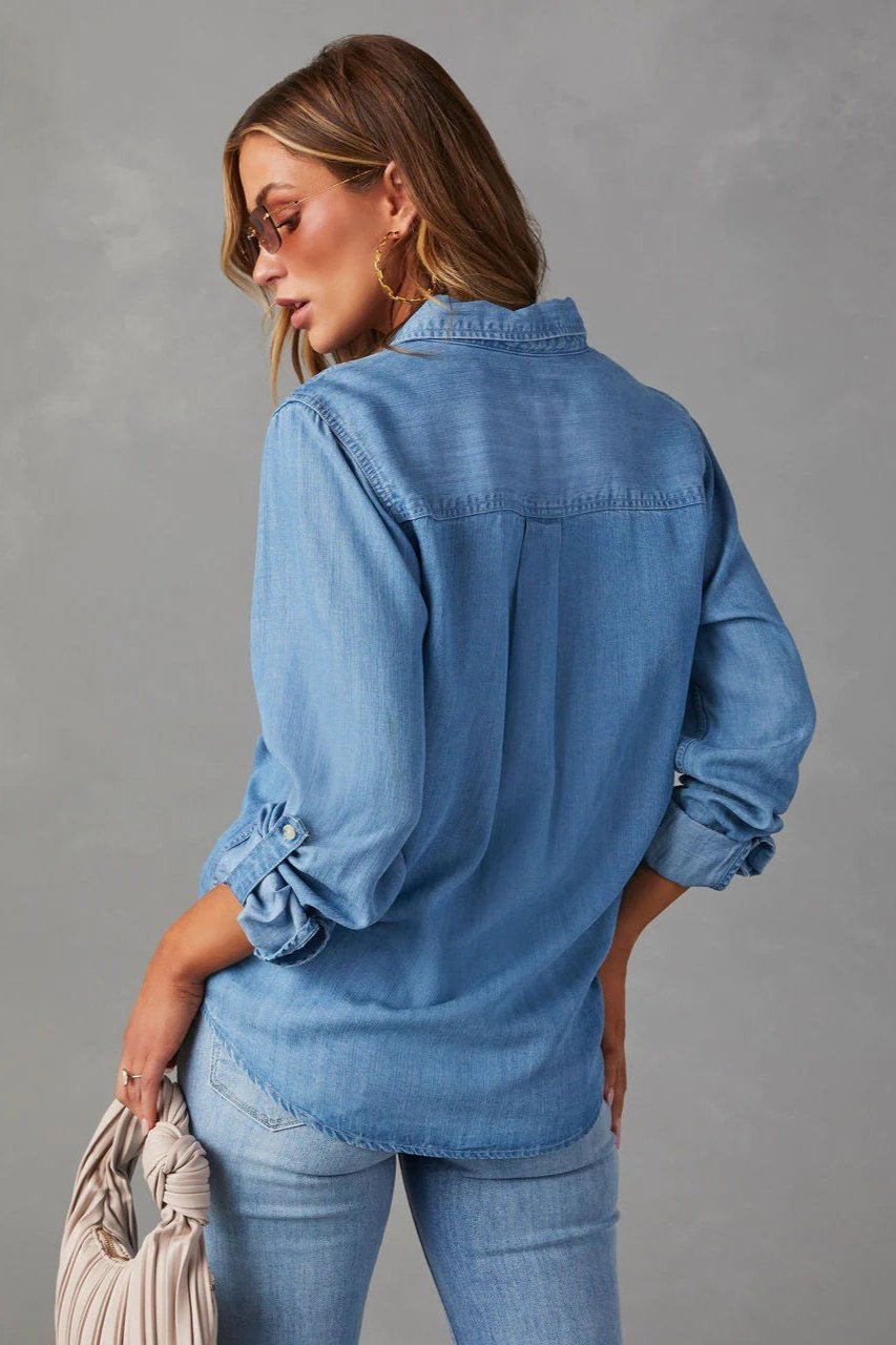 Danna® | Classic shirt with chest pockets