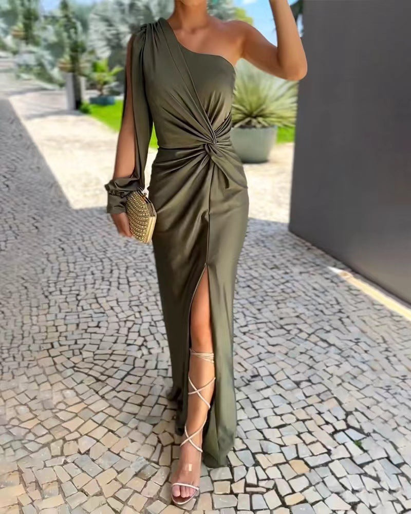 Britney® | Elegant One-Shoulder Evening Dress